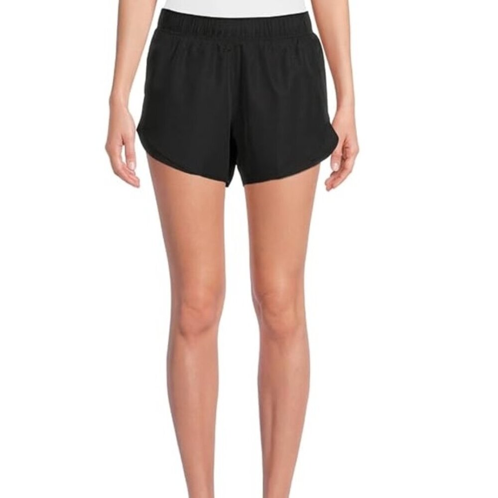 Women's Athletic Works Core Running Shorts Size L 12/14  XL16/18 20 22 Black NWT